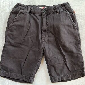 Ao76 boys shorts gray cotton European style sz 14